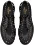 Valentino Garavani Zwarte platte schoenen met studs decoratie Black Heren - Thumbnail 4