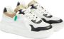 Valentino Garavani Kleur Blok Stud Sneakers White Heren - Thumbnail 3