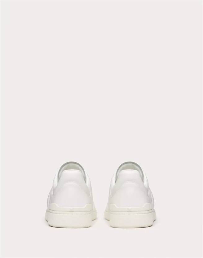 Valentino Garavani Lage Leren Sneaker Upvillage White Heren