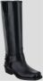 Valentino Garavani Leren Biker Boot Black Dames - Thumbnail 2