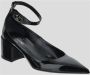 Valentino Garavani Leren puntige schoen Black Dames - Thumbnail 1