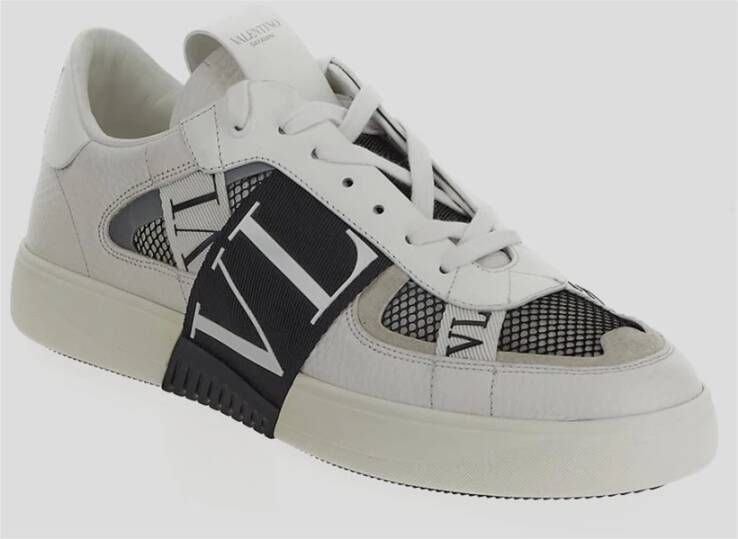 Valentino Garavani Leren Sneaker Vl7N Stijl White Heren