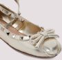 Valentino Loafers & ballerina schoenen Rockstud Ballerinas in beige - Thumbnail 4