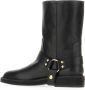 Valentino Garavani Zwarte VLogo Signature Square Toe Laarzen Black Dames - Thumbnail 10