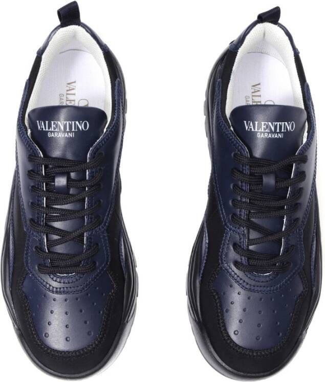 Valentino Garavani Modieuze Sneakers voor Stijlvolle Outfits Blue Heren