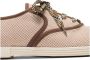 Valentino Garavani Nieuwe Lage Vetersneakers Beige Heren - Thumbnail 4