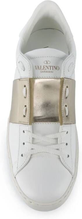 Valentino Garavani Platte schoenen voor vrouwen White Dames