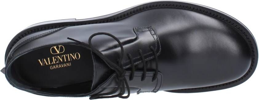 Valentino Garavani Platte schoenen Zwart Black Heren