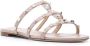 Valentino Garavani Poederroze Rockstud Kooi Sandalen Pink Dames - Thumbnail 5