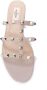 Valentino Garavani Poederroze Rockstud Kooi Sandalen Pink Dames - Thumbnail 7