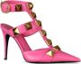 Valentino Garavani Romeinse Stud Pumps Roze Dames - Thumbnail 3