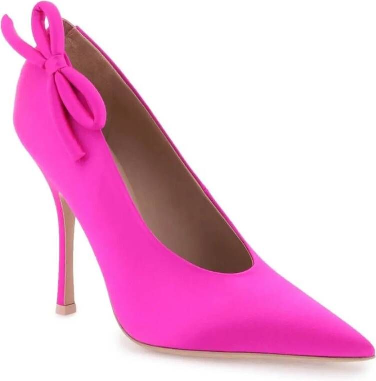 Valentino Garavani Roze Zijden Pumps 'Nite out' Model Pink Dames