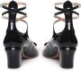 Valentino Garavani Elegante Katoenmix Hoge Hak Pumps Black Dames - Thumbnail 3