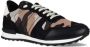 Valentino Garavani Camouflage Sneakers met Rubber Studs Black Heren - Thumbnail 2