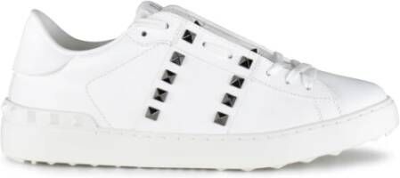 Valentino Garavani Rockstud 11 Untitled Sneakers White Heren