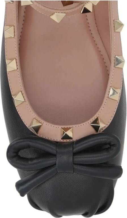 Valentino Garavani Rockstud Ballerinas Black Dames