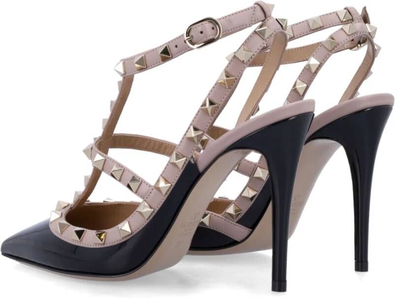 Valentino Garavani Rockstud Caged Enkelband Pomp Black Dames