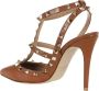 Valentino Garavani Rockstud Décolleté Schoenen Brown Dames - Thumbnail 3