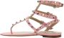 Valentino Garavani Rockstud Flip-Flop Sandalen Pink Dames - Thumbnail 6