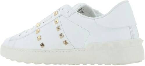 Valentino Garavani Rockstud Instap Sneakers White Heren