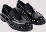 Valentino Garavani Stijlvolle Rockstud Loafers Black Heren - Thumbnail 3