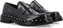 Valentino Garavani Rockstud Mocassins met Ruthenium-Finish Studs Black Heren - Thumbnail 16