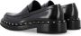 Valentino Garavani Rockstud Mocassins met Ruthenium-Finish Studs Black Heren - Thumbnail 17