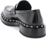 Valentino Garavani Rockstud Mocassins met Ruthenium-Finish Studs Black Heren - Thumbnail 2