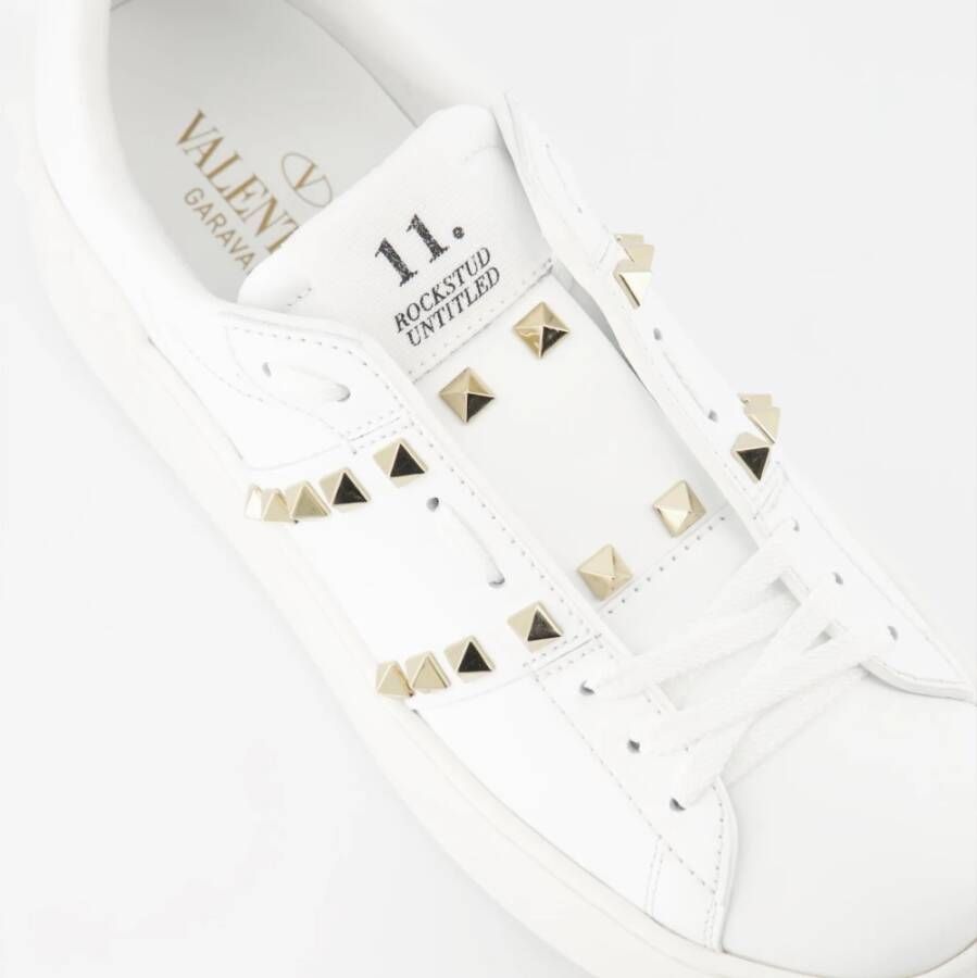 Valentino Garavani Rockstud Platform Sneakers White Dames