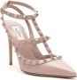 Valentino Garavani Rockstud Platte Schoenen Pink Dames - Thumbnail 4