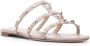 Valentino Garavani Rockstud Sandalen in Poederleer Pink Dames - Thumbnail 2