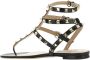 Valentino Garavani Rockstud Sandalen van Leer Pink Dames - Thumbnail 3