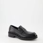 Valentino Garavani Rockstud Slip-On Leren Loafers Black Heren - Thumbnail 2