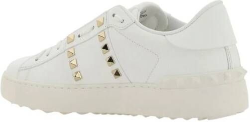 Valentino Garavani Rockstud Untitled Leren Sneakers White Dames