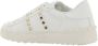 Valentino Garavani Rockstud Untitled Leren Sneakers White Dames - Thumbnail 3