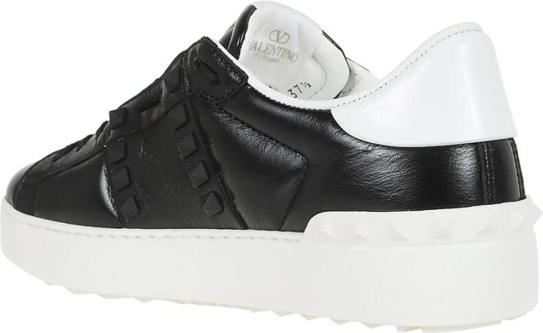 Valentino Garavani Rockstud Untitled Sneaker Zwart Wit Black Dames