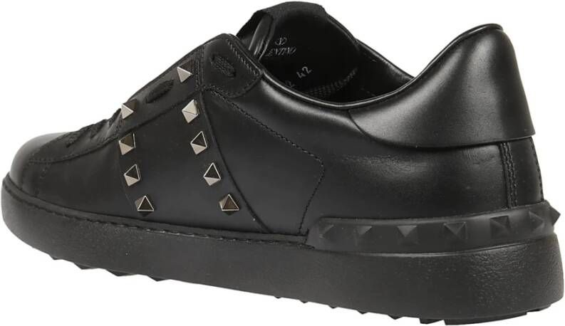 Valentino Garavani Rockstud Untitled Sneakers Black Heren