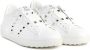 Valentino Garavani Studded Leather Lace-Up Sneakers White Dames - Thumbnail 4