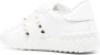 Valentino Garavani Studded Leather Lace-Up Sneakers White Dames - Thumbnail 5
