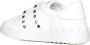 Valentino Garavani Rockstud Untitled Witte Leren Sneakers White Heren - Thumbnail 2