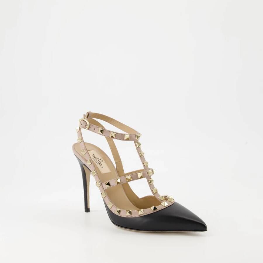 Valentino Garavani Rockstud Pumps Beige Dames