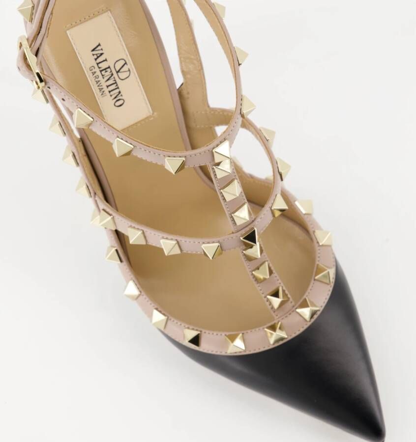 Valentino Garavani Rockstud Pumps Beige Dames