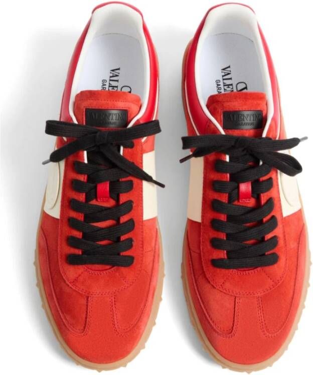 Valentino Garavani Rode Sneakers voor een stijlvolle look Red Heren