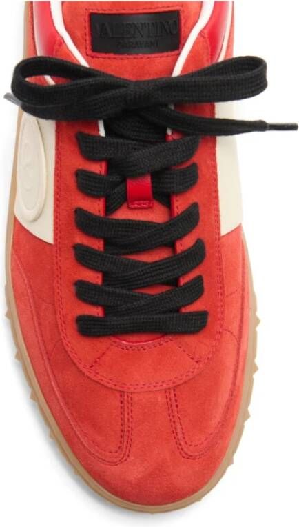 Valentino Garavani Rode Sneakers voor een stijlvolle look Red Heren