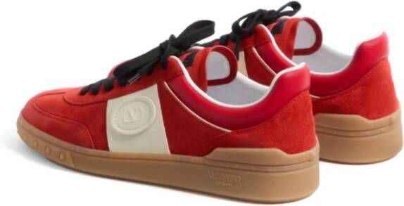 Valentino Garavani Rode Sneakers voor Heren Stijlvol Ss25 Red Heren