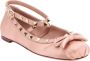 Valentino Garavani Roze Ballerina Schoenen met Enkelband Pink Dames - Thumbnail 2