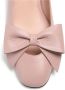 Valentino Garavani Roze Leren Boog Hak Pumps Pink Dames - Thumbnail 7