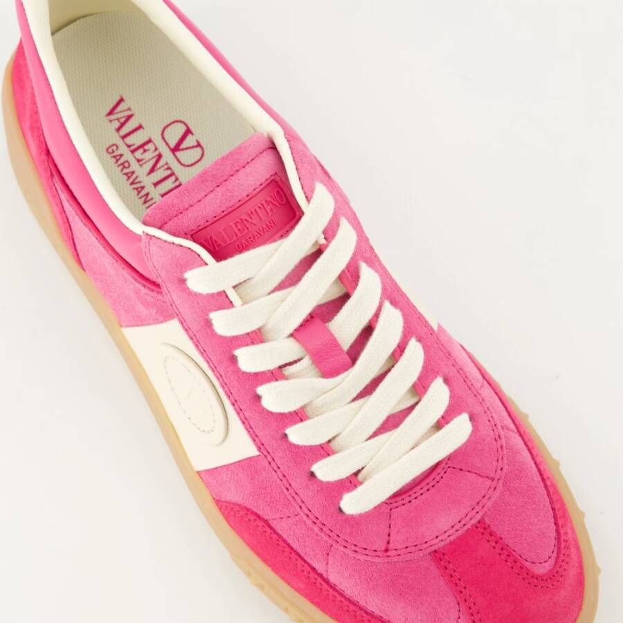 Valentino Garavani Roze Leren Mand UpVillage Crosta Pink Dames