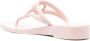 Valentino Garavani Roze Platte Schoenen VLogo Teenslipper Stijl Pink Dames - Thumbnail 2