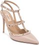 Valentino Garavani Roze Rockstud Kooi Sandalen Pink Dames - Thumbnail 2